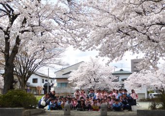 みんなでお花見