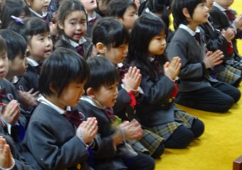 幼稚園最後の登園日