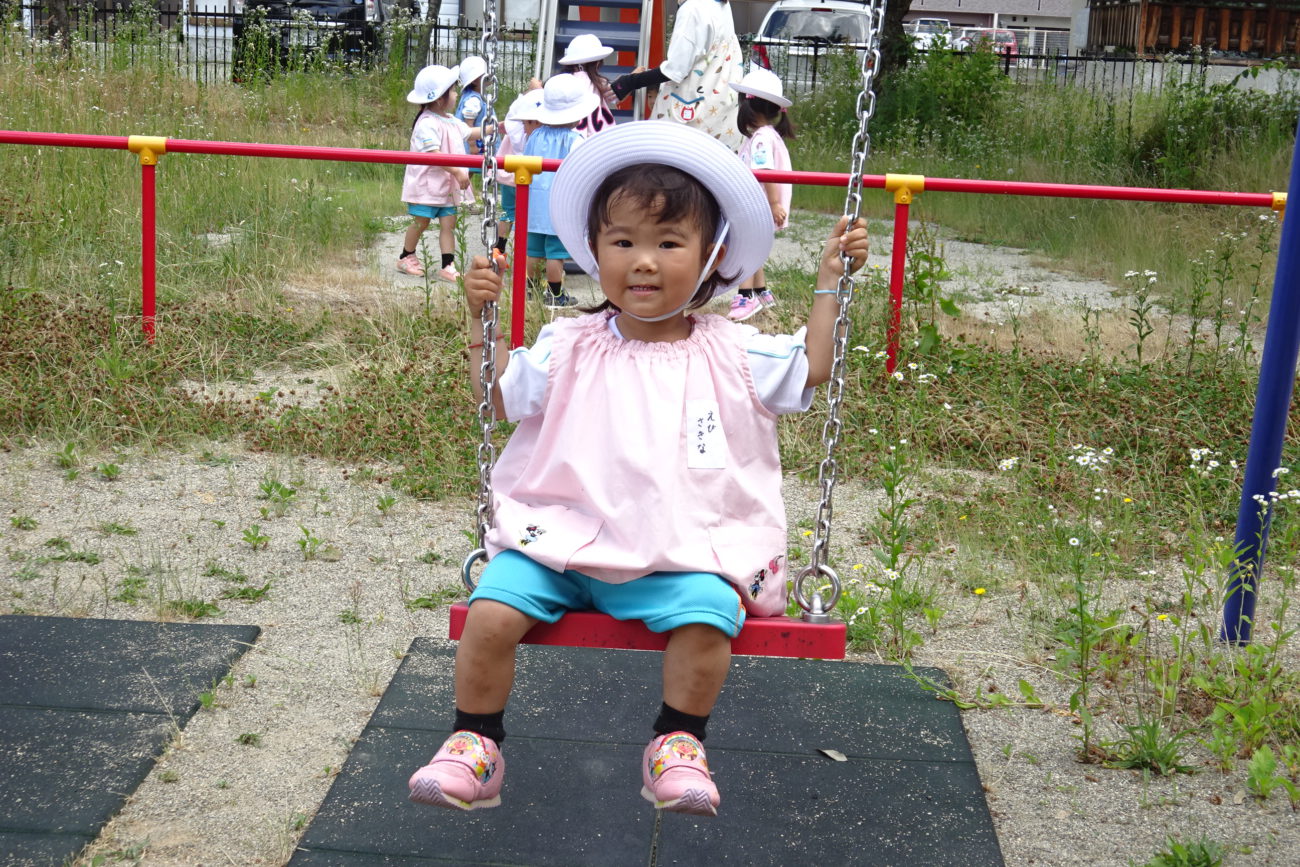 リュック登園 天童幼稚園