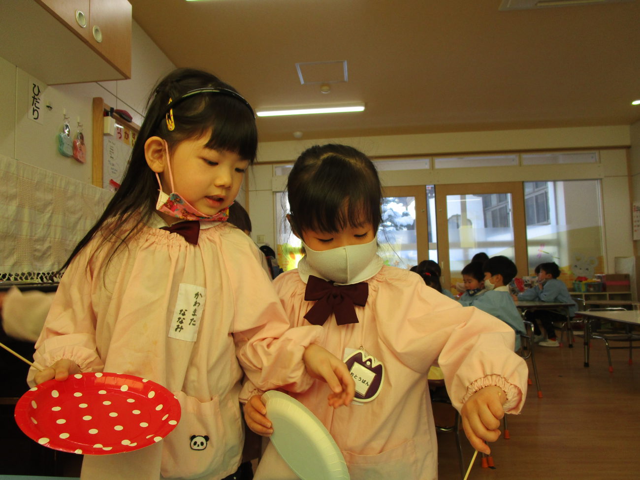 ひよこ組 頑張ったねパーティーをしたよ 天童幼稚園