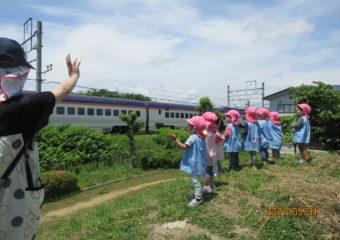 公園にお散歩🚄