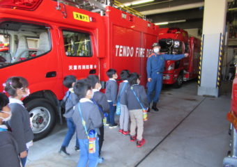 🚒消防署見学🚑