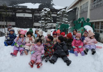 皆大好き雪遊び⛄